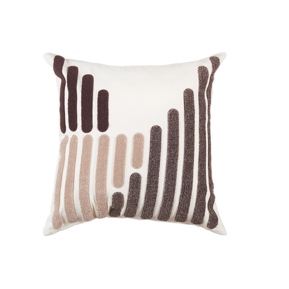 CUSCINO IN COTONE RIGHE